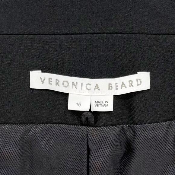 Veronica Beard Miller Dickey Jacket in Black Classic Tailored Blazer Size 16 - Picture 5 of 15